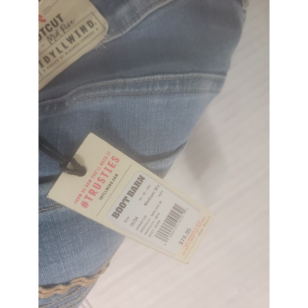 Idyllwind by Miranda Lambert Jeans Sz 16 Bootcut Rebel Mid Rise Western NEW - Picture 9 of 12